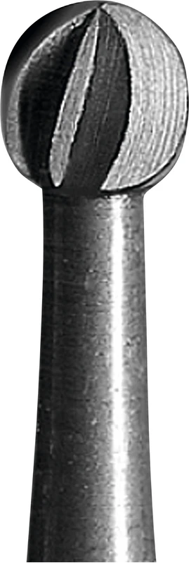 Stahlbohrer 1  Packung  5 Stück HP, Figur 001 Kugel, ISO 029