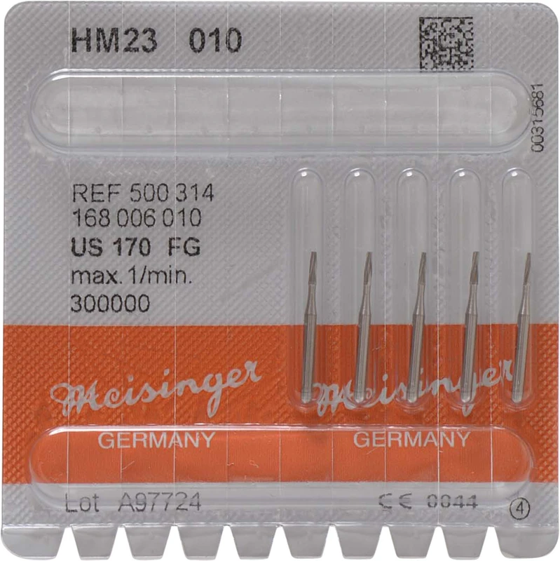 HM-Bohrer 23  Packung  5 Stück FG, Figur 168, 4,1 mm, ISO 010