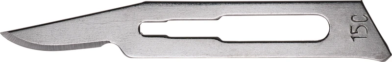 Skalpellklingen  Packung  100 Stück Nr. 15-C, 04-HER-00002, Steril