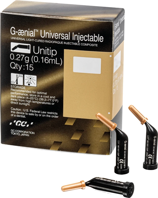 GC G-ænial® Universal Injectable  Packung  15 x 0,16 ml Unitip JE