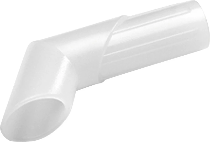 Einmal-Winkelstücke für Absaugkanülen   Packung  100 Stück für Absaugkanülen opaque