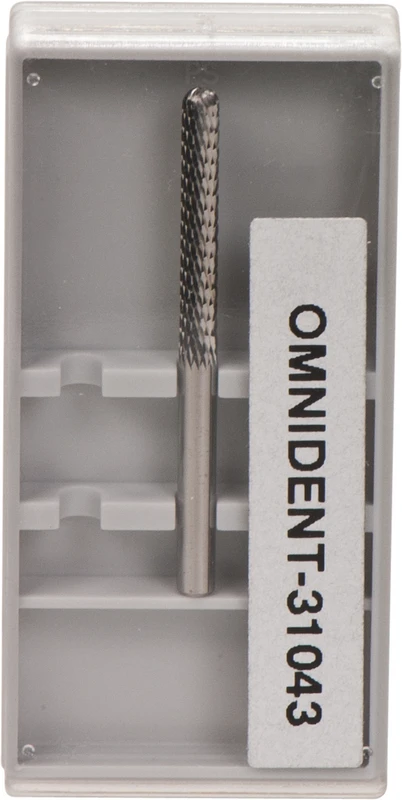 Omni Parallelfräser  Stück  kreuzverzahnt oben rund, HPK 103, Figur 137, 15 mm, ISO 023