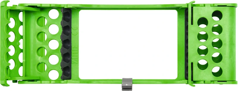 E-Z Jett Kassetten  Stück  20,2 x 9,7 x 3 cm, für 5 Instrumente neongrün