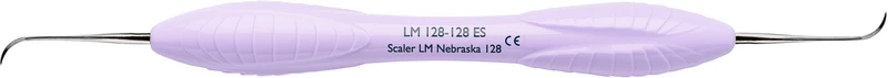 LM Scaler Nebraska   Stück  für Frontzähne, flieder, LM-ErgoSense® Griff