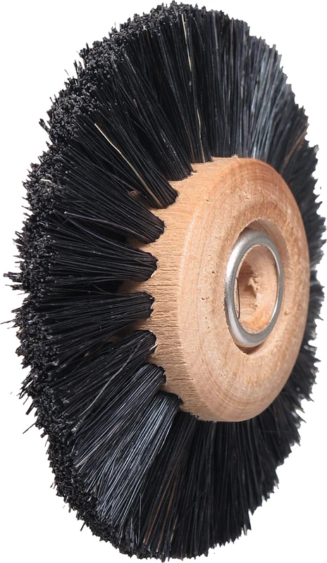 Polierbürsten  Stück  Holzkern, Qualität   Standard   3-reihig, 26\Ø 55 mm spitz