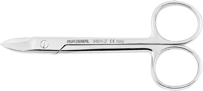 Universalscheren  Stück  gebogen 10,5 cm, 5601-2