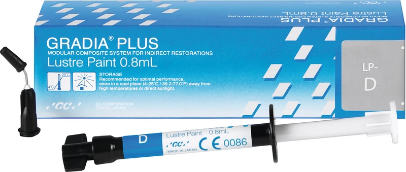 GC GRADIA® PLUS  Spritze  0,8 ml Paste Lustre Paint LP-D