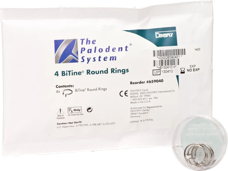 Palodent® Teilmatrizensystem  Nachfüllpackung  4 BiTine Ringe rund