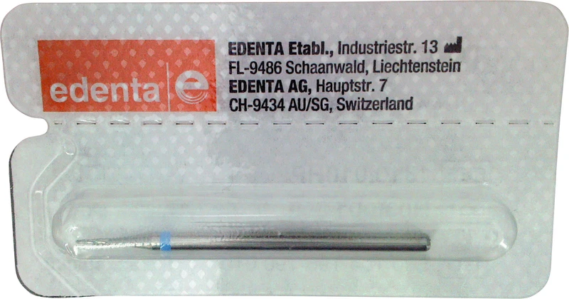 HM-Fräser Schliff 10  Stück  Kreuzverzahnung, blau standard, HP, Figur 196, 4 mm, ISO 010