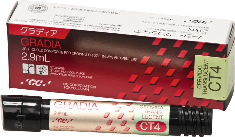 GC GRADIA®  Spritze  2,9 ml Paste cervical translucent CT4