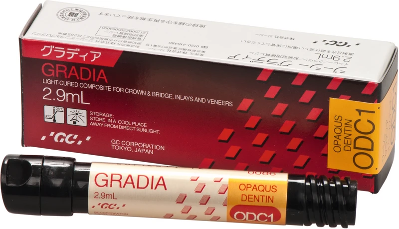 GC GRADIA®  Spritze  2,9 ml Paste opak-dentin ODC 1
