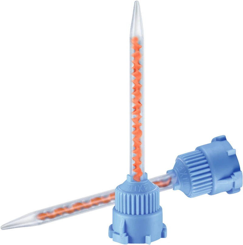 Visalys® Temp Mischkanülen  Packung  50 Stück blau-orange