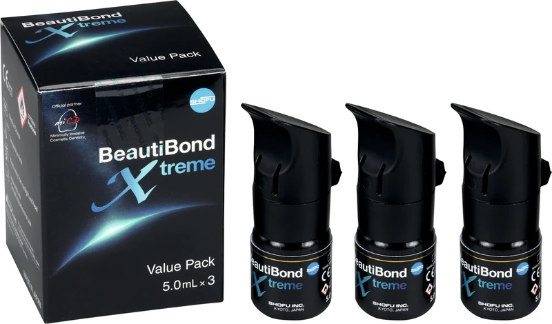 BeautiBond Xtreme  Value Packung  3 x 5 ml Adhäsiv