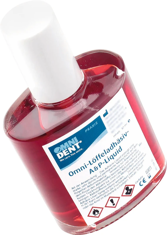 Löffeladhäsive  Flasche  30 ml Polyether rot
