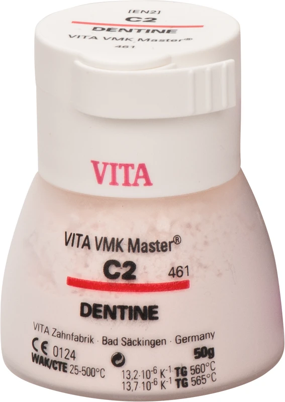 VITA VMK Master® VITA classical A1-D4®  Dose  50 g Pulver dentine C2