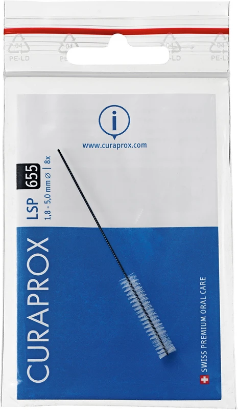 CURAPROX LSP  Beutel  8 Stück LSP 655, medium, Ø 1,8-5 mm