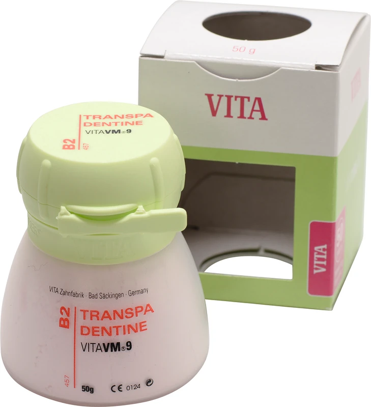 VITA VM® 9 classical A1-D4®  Dose  50 g Pulver transpa dentine B2