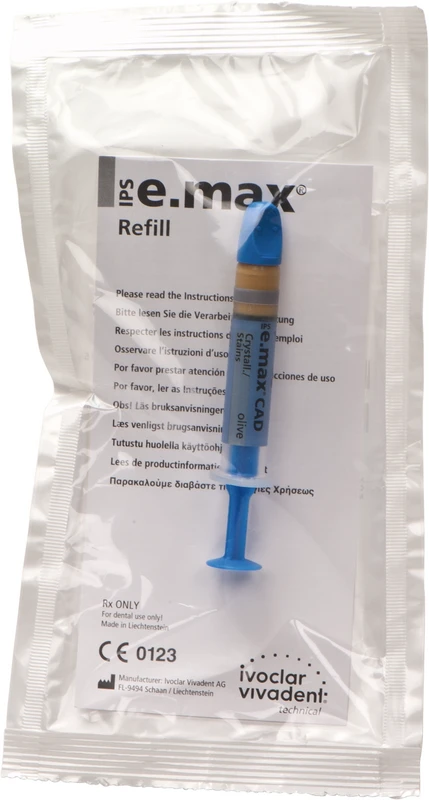 IPS e.max CAD Crystallization  Spritze  1 g Crystallization Stains olive