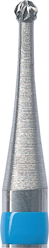 HM-Fräser Schliff 10  Stück  Kreuzverzahnung, blau standard, HP, Figur 001, 1 mm, ISO 012