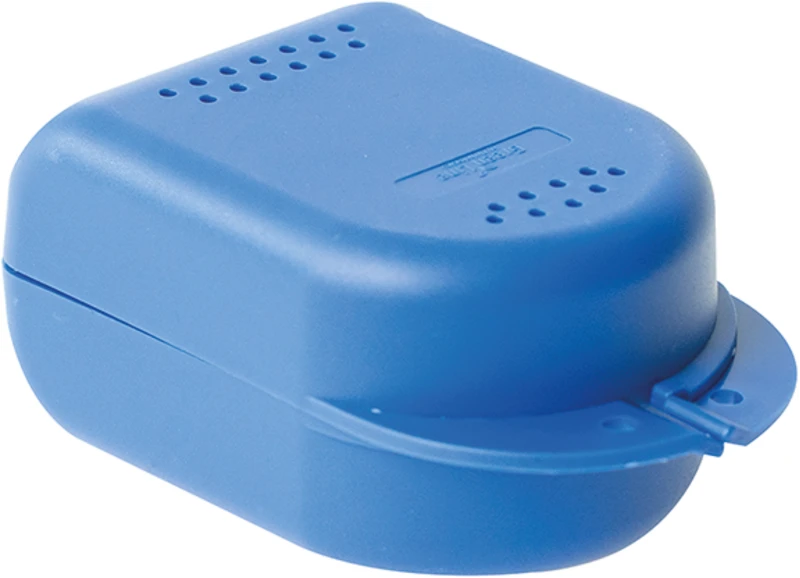 smartCase KFO-Boxen  Packung  10 Stück klein, blue