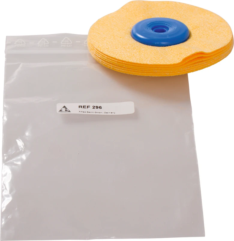 Microfaser-Schwabbel  Stück  Microfaser, 7 Lagen Leder, Ø 100 mm