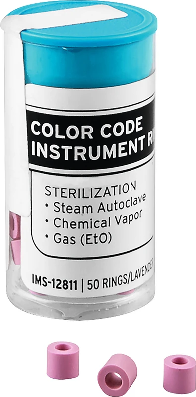 IMS Farbkodierungsringe mini  Packung  50 Stück IMS-12811, violett