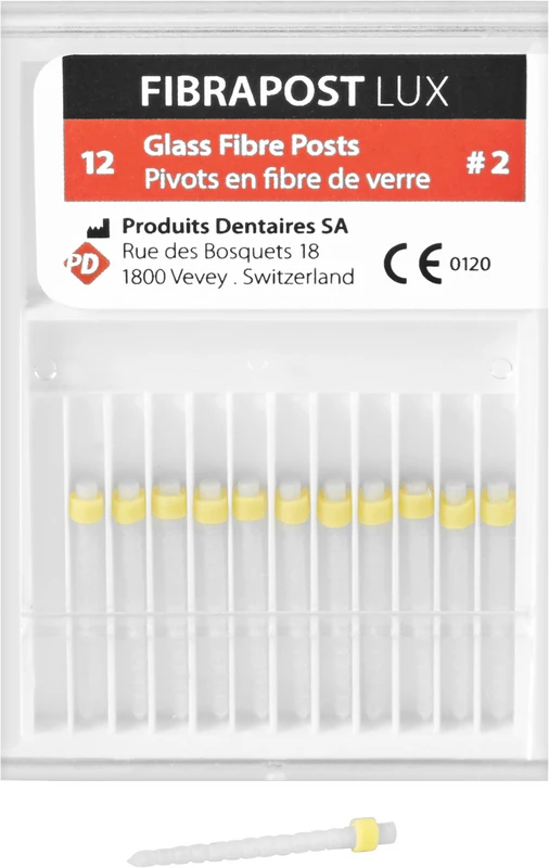 FIBRAPOST LUX  Packung  12 Stück Gr. 2