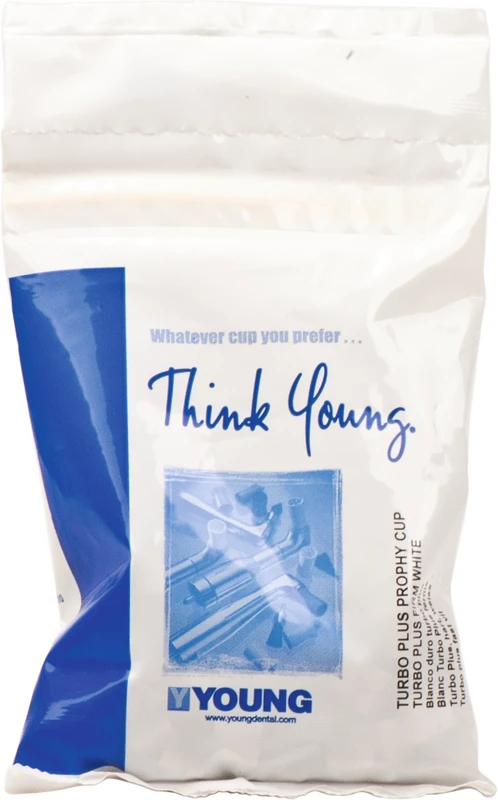 Young Kappen  Packung  144 Stück Turbo Plus, hart, weiß