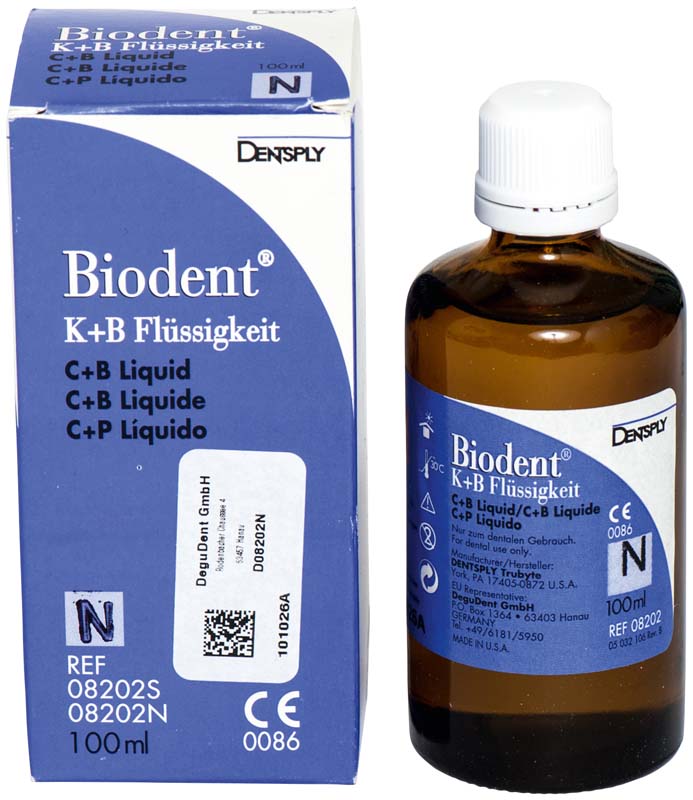 Biodent® K+B Plus Flüssigkeiten  Flasche  100 ml Flüssigkeit   N  , für die Küvettentechnik