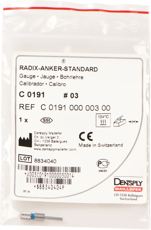 RADIX-ANKER-STANDARD  Stück  Messlehre 3