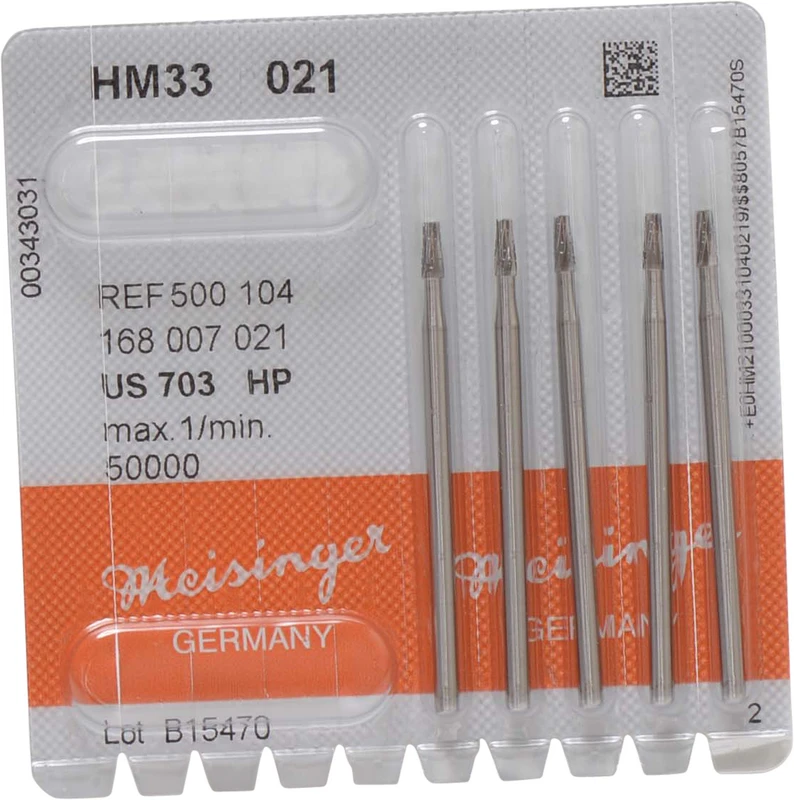 HM-Bohrer 33  Packung  5 Stück HP, Figur 168, 4,9 mm, ISO 021