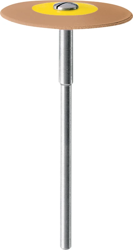 Diamant Polierer  Stück  rosa\gelb, fein, HP, Figur 9863, 2 mm, ISO 260