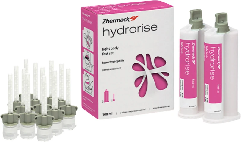 Hydrorise Light Body  Packung  2 x 50 ml Doppelkartusche fast
