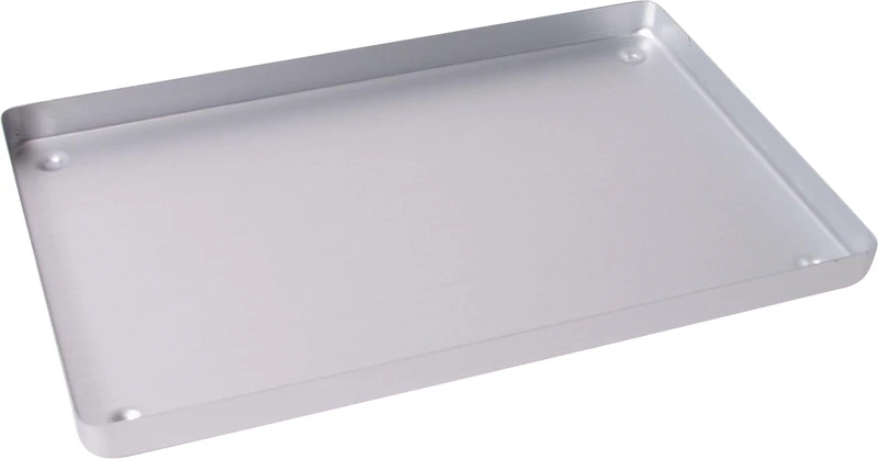 ALUMINIUM TRAY  Stück  Tray silber 28 x 18 cm