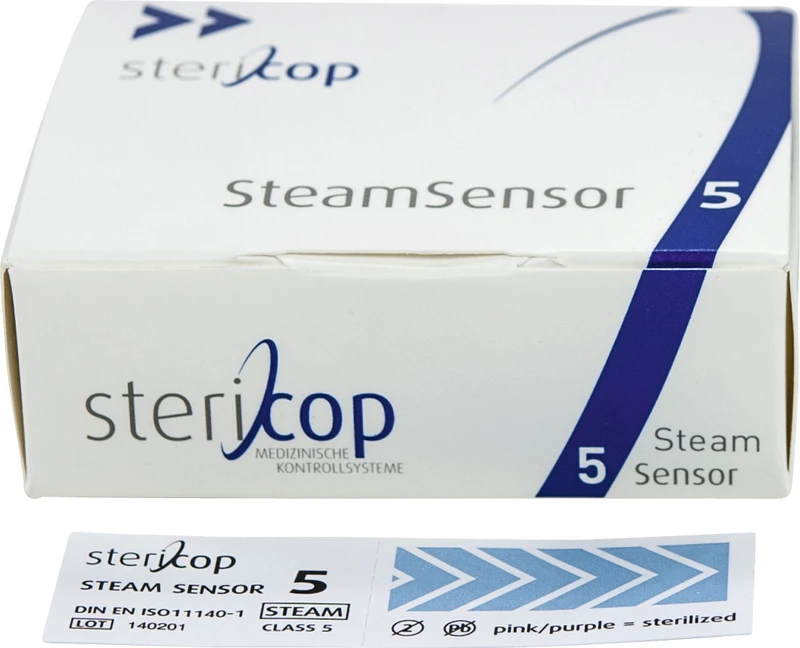 Steri-Indikator Steam-Sensor 5  Packung  200 Stück