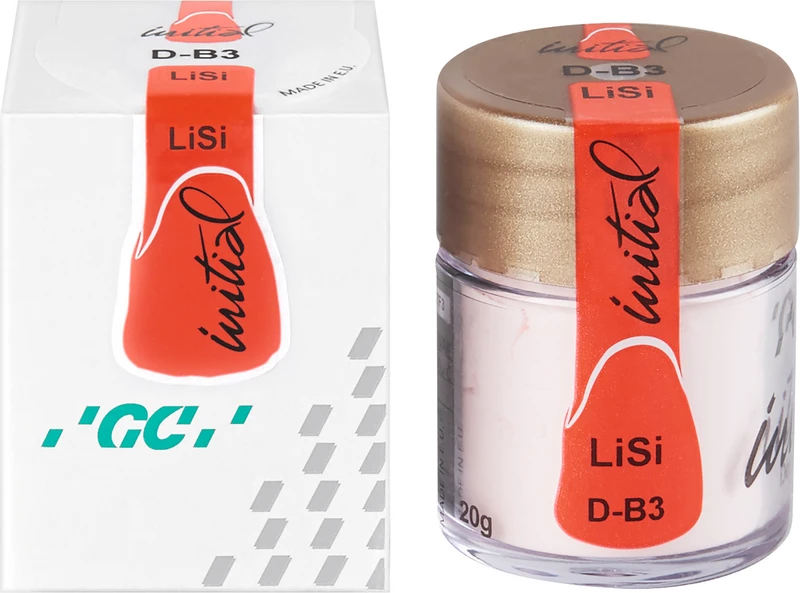 GC Initial LiSi  Dose  20 g Pulver dentin B3