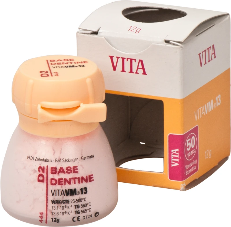 VITA VM® 13 classical A1-D4®  Dose  12 g Pulver base dentine D2