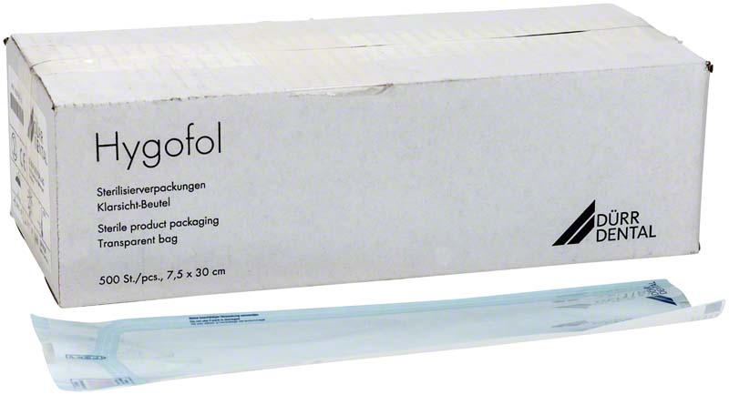 Hygofol  Packung  500 Beutel 7,5 x 30 cm