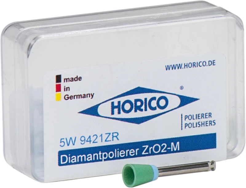 Diamantpolierer 9421  Packung  5 Stück grün, RA, Figur Kelch