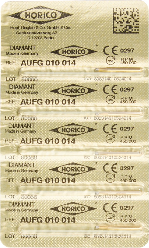 Diamant AuFG 010  Packung  5 Stück FG, Figur 010, ISO 014