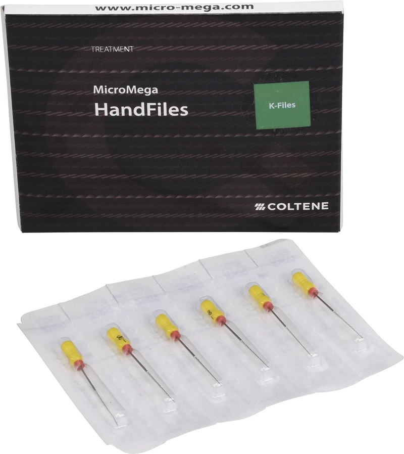 B6 K-Files  Packung  6 Stück 31 mm, ISO 020