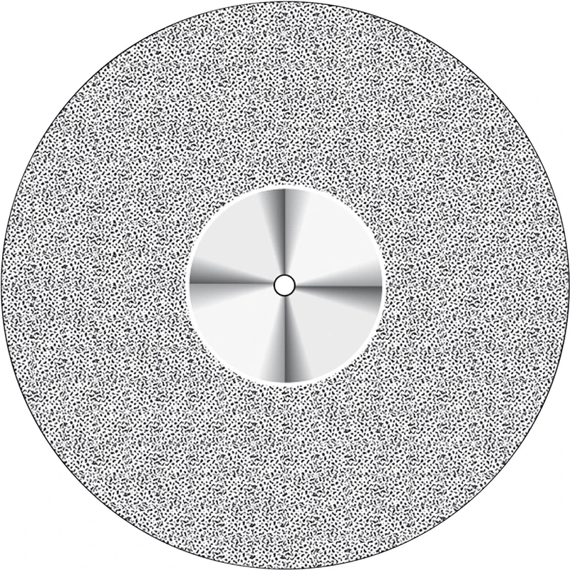 Diamantscheibe 363  Stück  rot fein, HP, Figur 363, 0,10 mm, ISO 100