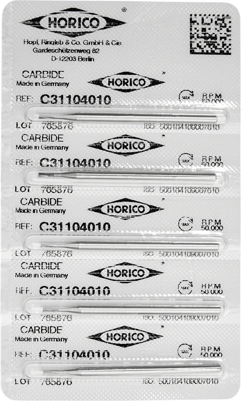 HM-Bohrer C31  Packung  5 Stück HP, Figur 109, ISO 010
