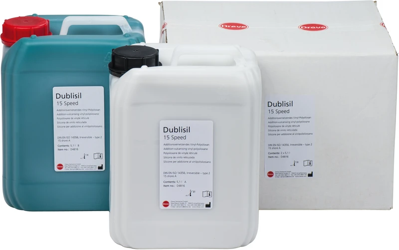 Dublisil® 15 speed  Karton  5,1 l Kanister A, 5,1 l Kanister B