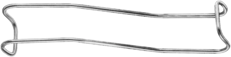 Lippenhalter nach Sternberg  Stück  HSF 094-12, 120 mm